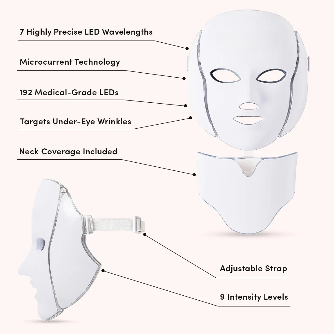 RegenMask™ LED & Microcurrent Mask for Lifting Jowls, Cheeks, and Lower Face