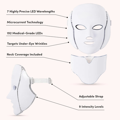 RegenMask™ LED & Microcurrent Mask for Lifting Jowls, Cheeks, and Lower Face