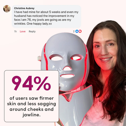 RegenMask™ LED & Microcurrent Mask for Lifting Jowls, Cheeks, and Lower Face